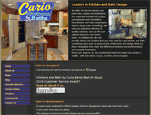 Tablet Screenshot of kitchensandbathsbycurio.com